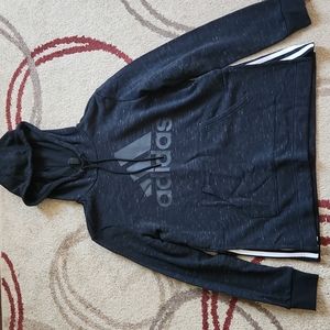 Black Adidas hoodie sweatshirt sz S